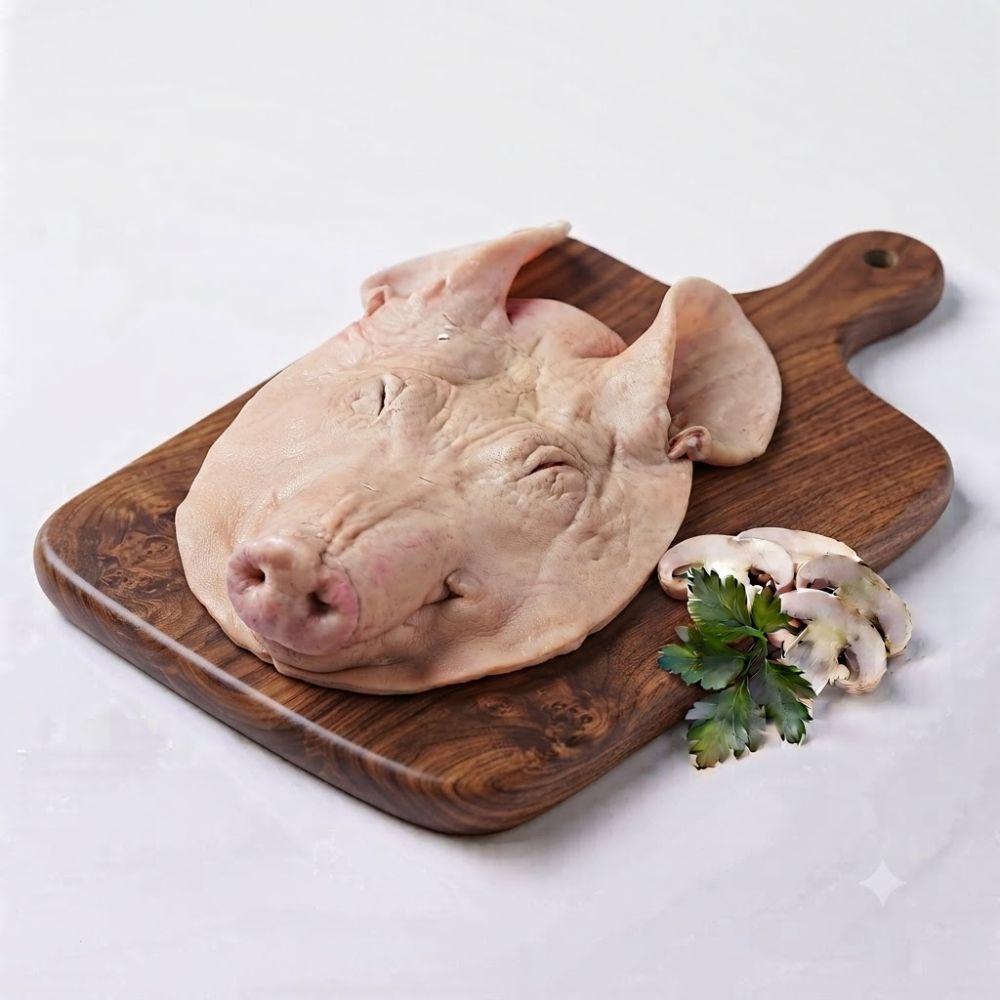 หน้ากากหมูเผา